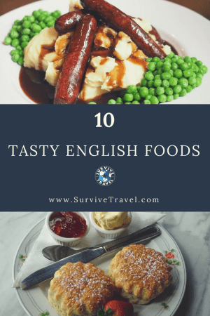 Pin, Tasty English Foods, Survive Travel