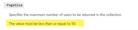 More Than 50 External Users With the Get-SPOExternalUser