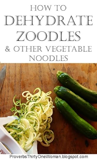 How to dehydrate vegetable noodles