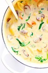 Creamy Chicken Marsala Soup