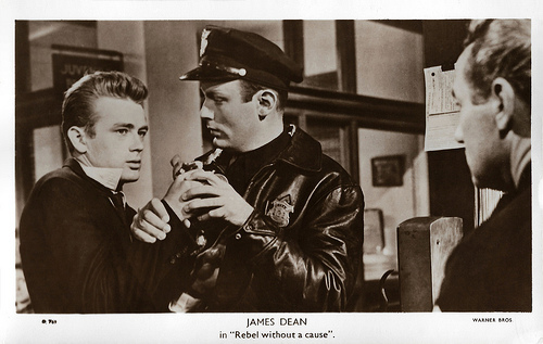 James Dean in Rebel Without a Cause (1955)