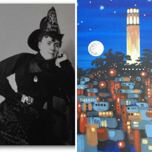 images of Lillie Coit and Coit Tower