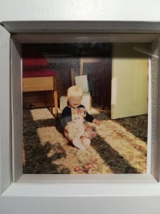 Baby Satya framed