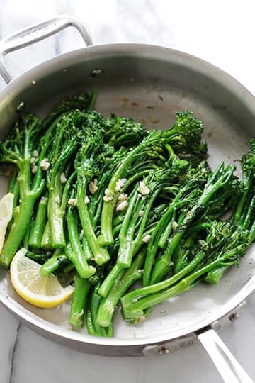 broccolini with garlic and lemon - photo by Med Coolman on flickr