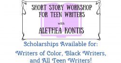 Scholarships Available for Alethea Kontis’ Teen Writing Workshop