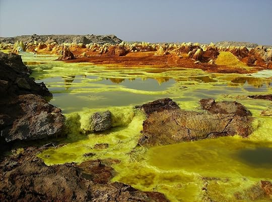 Danakil depression acid lakes