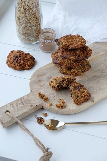 Haverkoekjes met pompoen en chocolade