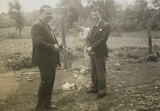 Grandpa with unidentified people 