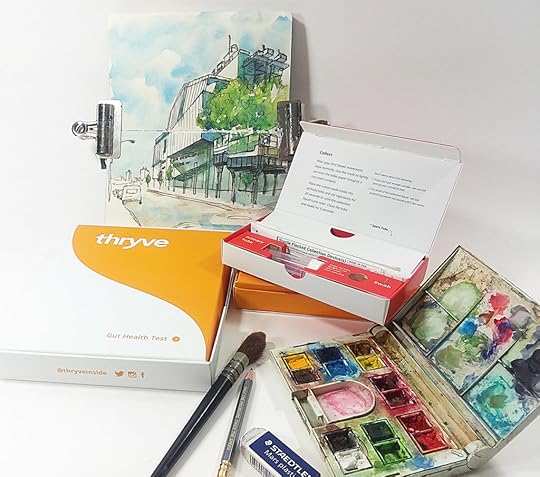 gut health, probiotics, microbiome, bacteria, wellness, wellbeing, Thryve, lifestyle, design, artist