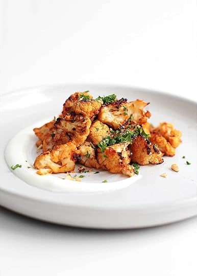 Blistered Peppadew Cauliflower appetizer recipe from The Fauxmartha