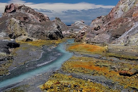 White island volcano