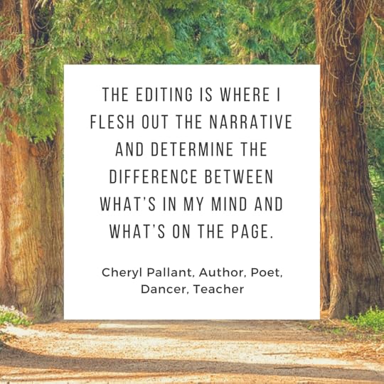 Cheryl Pallant editing quote