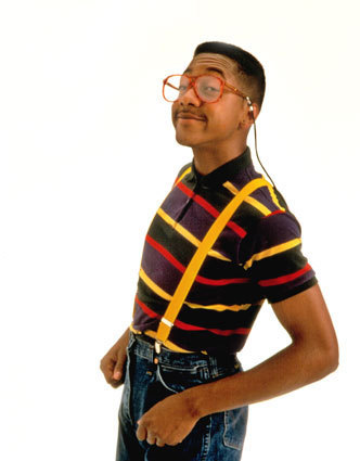 Urkel could pull it off -- me, not really