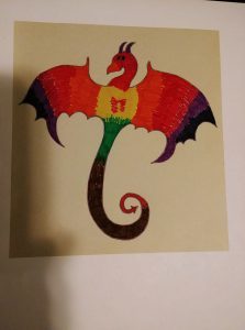 Colorful dragon