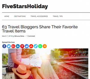 What Three Travel Items Can You Not Live Without?