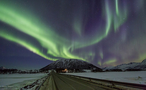 Aurora Magic over Vesterålen, Northern Norway. Photographer Benny Høynes