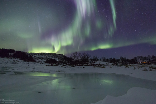 Aurora Magic over Vesterålen, Northern Norway. Photographer Benny Høynes