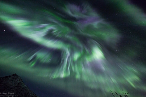 Aurora Magic over Vesterålen, Northern Norway. Photographer Benny Høynes