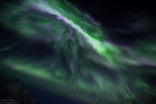 Aurora Magic over Vesterålen, Northern Norway. Photographer Benny Høynes