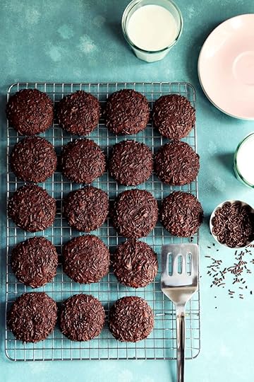 Chocolate Sprinkle Crinkle Cookies