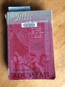 the cover of Julie by Jean-Jacques Rousseau