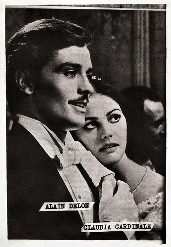 Alain Delon and Claudia Cardinale in Il Gattopardo (1963)