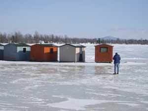 Champlain-shacks