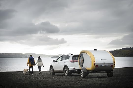 Mini campers in Iceland