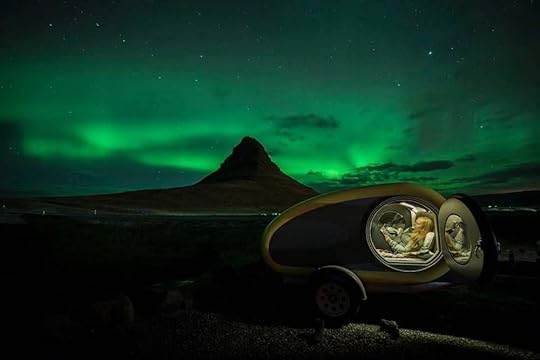 Mini campers in Iceland