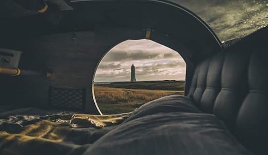 Mini campers in Iceland