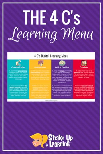 Empower Your Students with The 4 C's Learning Menu