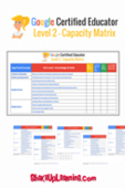 Copy of google certified educator level 2 capacity matrix 2