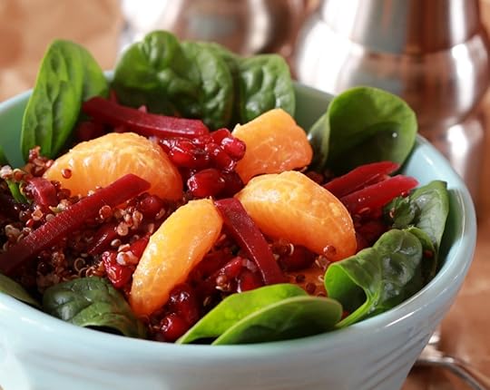 Red Quinoa Salad is Gluten-Free