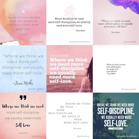 more self-discipline playing big fan social media pull quotes