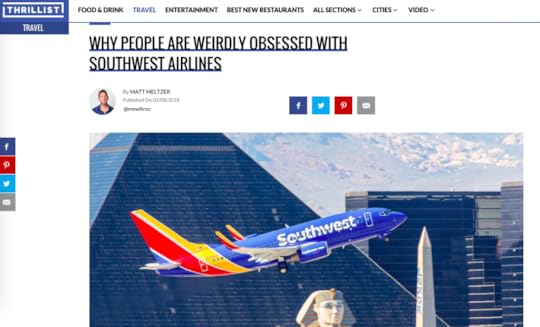 Are You Weirdly Obsessed with Southwest Airlines?