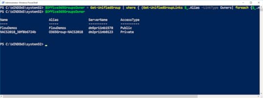 Find all the Office 365 Groups a user is a Member of with PowerShell