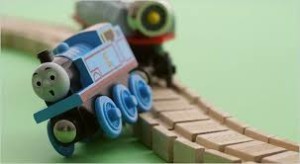 train wrecked