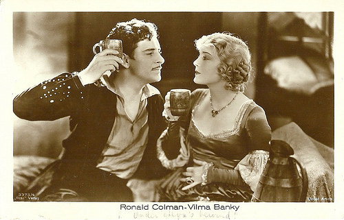 Vilma Banky and Ronald Colman in Two Lovers
