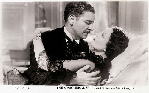 Ronald Colman and Juliet Compton in The Masquerader