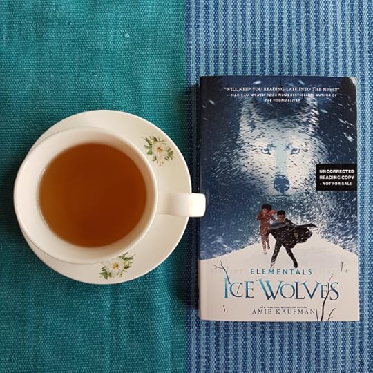Ice Wolves, Amie Kaufman, Elementals, Earl Grey Editing, books and tea, tea and books