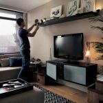 Cool Shelf Above Wall Mounted Tv 90 For Interior Decor Home with Shelf Above Wall Mounted Tv