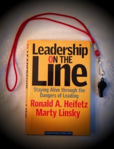 Heifetz and Linsky, Leadership on the Line
