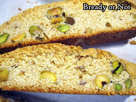 Bready or Not: Pistachio Cardamom Biscotti 