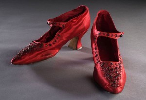 Edwardian red shoes