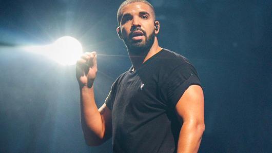 Drake performing