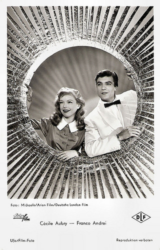 Cécile Aubry and Franco Andrei in Tanz in der Sonne (1954)