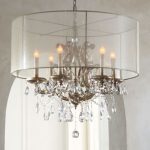 Astounding Drum Shade Over Chandelier 87 In Decoration Ideas with Drum Shade Over Chandelier