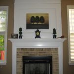 Outstanding How To Build A Fireplace Mantel Over Brick 60 On Home Decoration Ideas with How To Build A Fireplace Mantel Over Brick