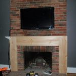 Cool How To Build A Fireplace Mantel Over Brick 84 For Home Remodel Ideas with How To Build A Fireplace Mantel Over Brick