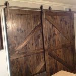 Astounding Overlapping Sliding Barn Doors 14 In Modern House with Overlapping Sliding Barn Doors